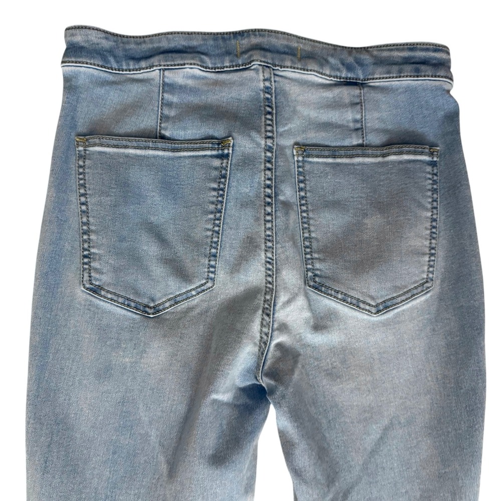 Free People Just Float On Flare Jeans Womens 28 Short Light Blue Stretch - Picture 12 of 13